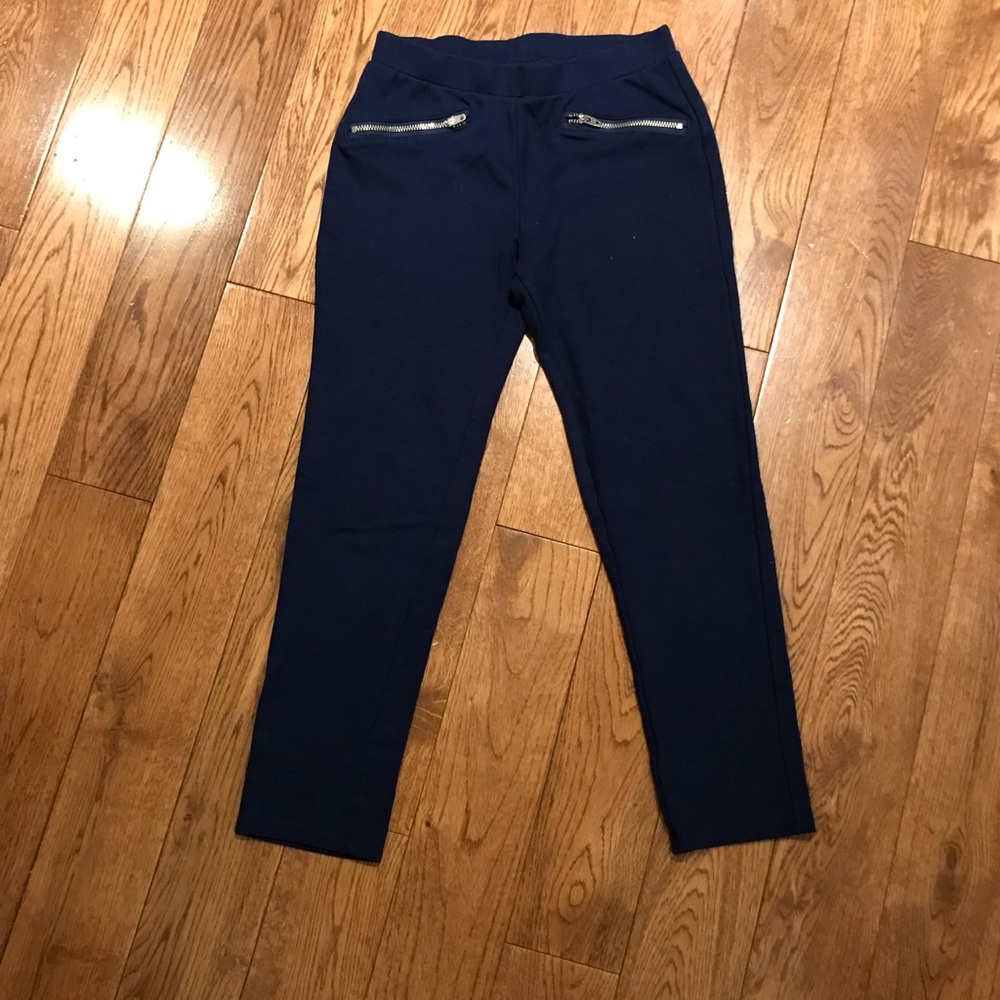 Navy girls leggings